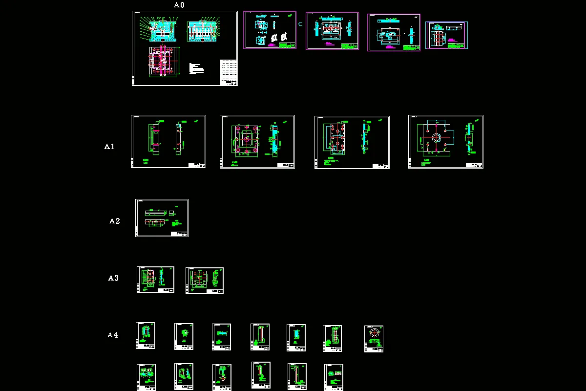 全部CAD图纸 25张