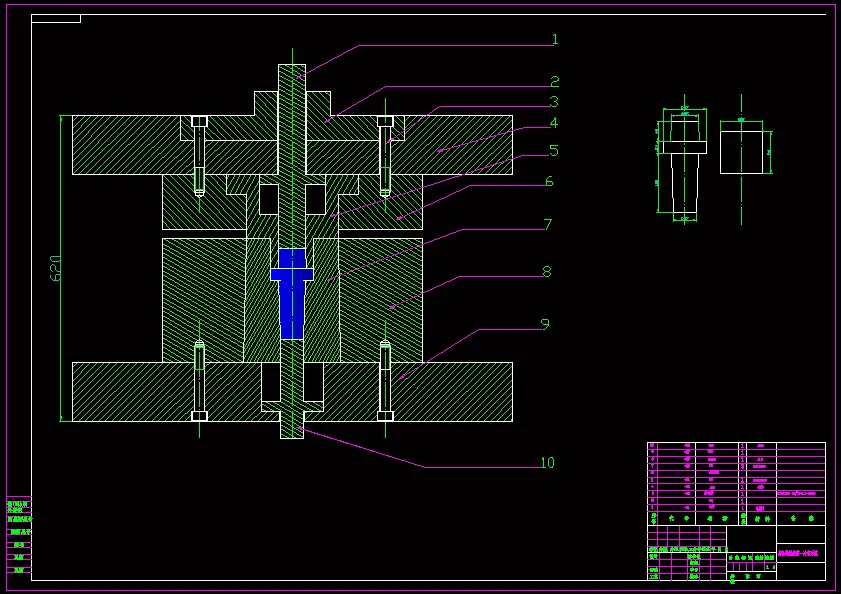 JJ4219-齿轮轴的精密模锻模具设计