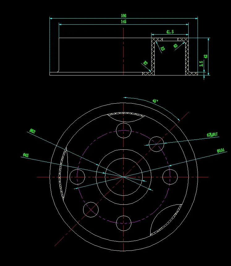 JJ4796-塑料圆罩盖的注塑模具设计及成型工艺