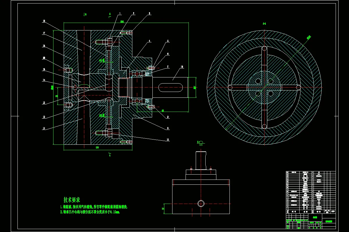 JJ4840-2.5ml-r径向柱塞泵设计