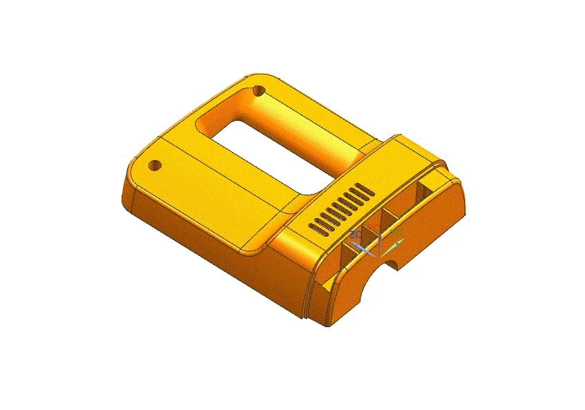 JJ4878-电锯托架外壳注塑模具设计【含UG三维图】