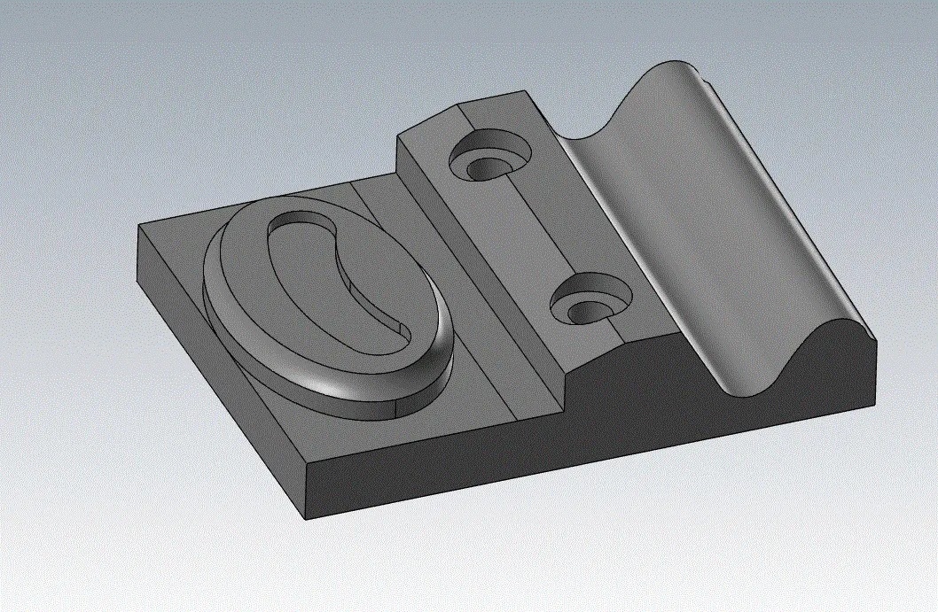 JJ4890-基于Mastercam铣削类椭圆凸板零件的数控加工工艺设计与虚拟仿真【含UG三维图】
