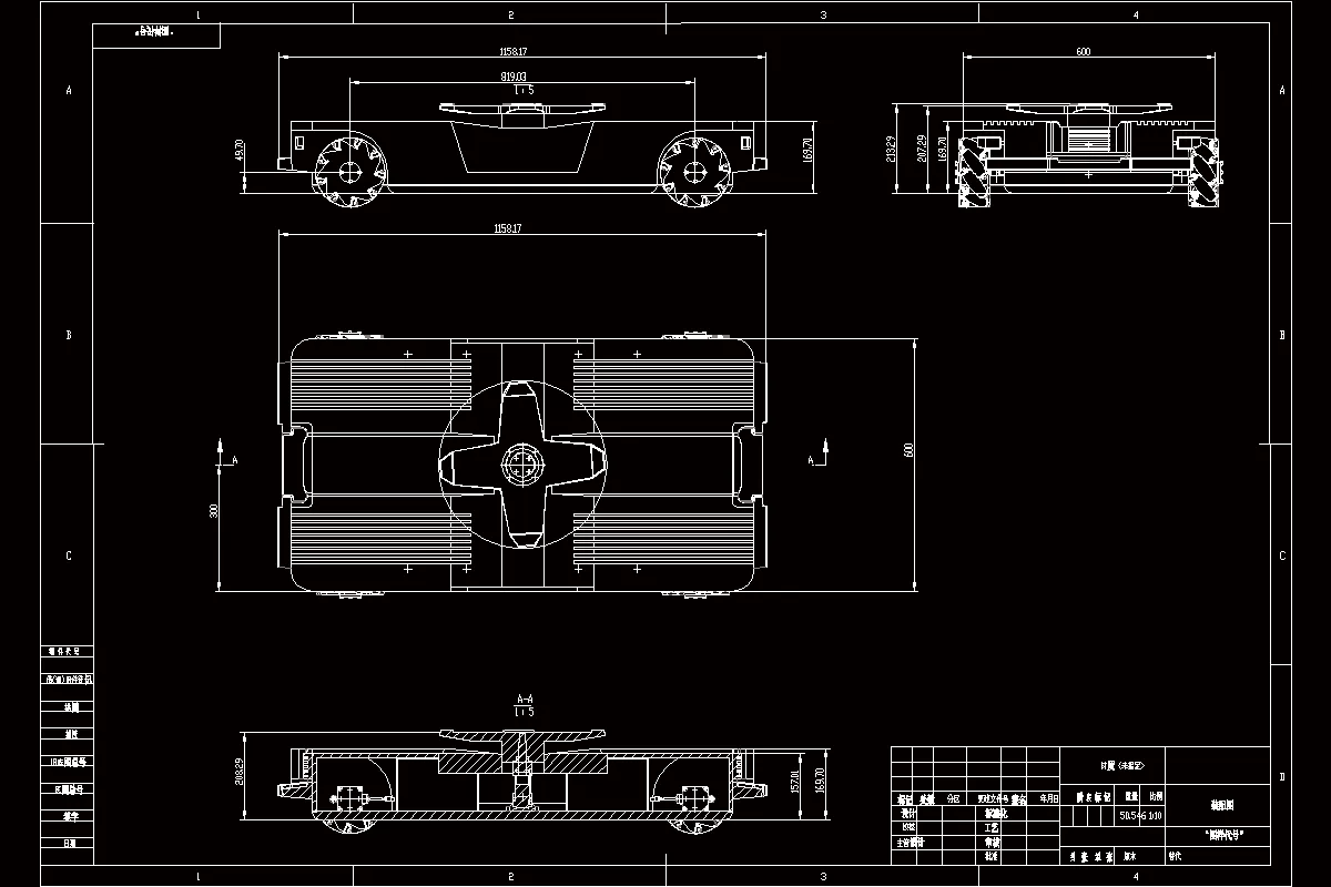 麦克纳姆轮式全向AGV