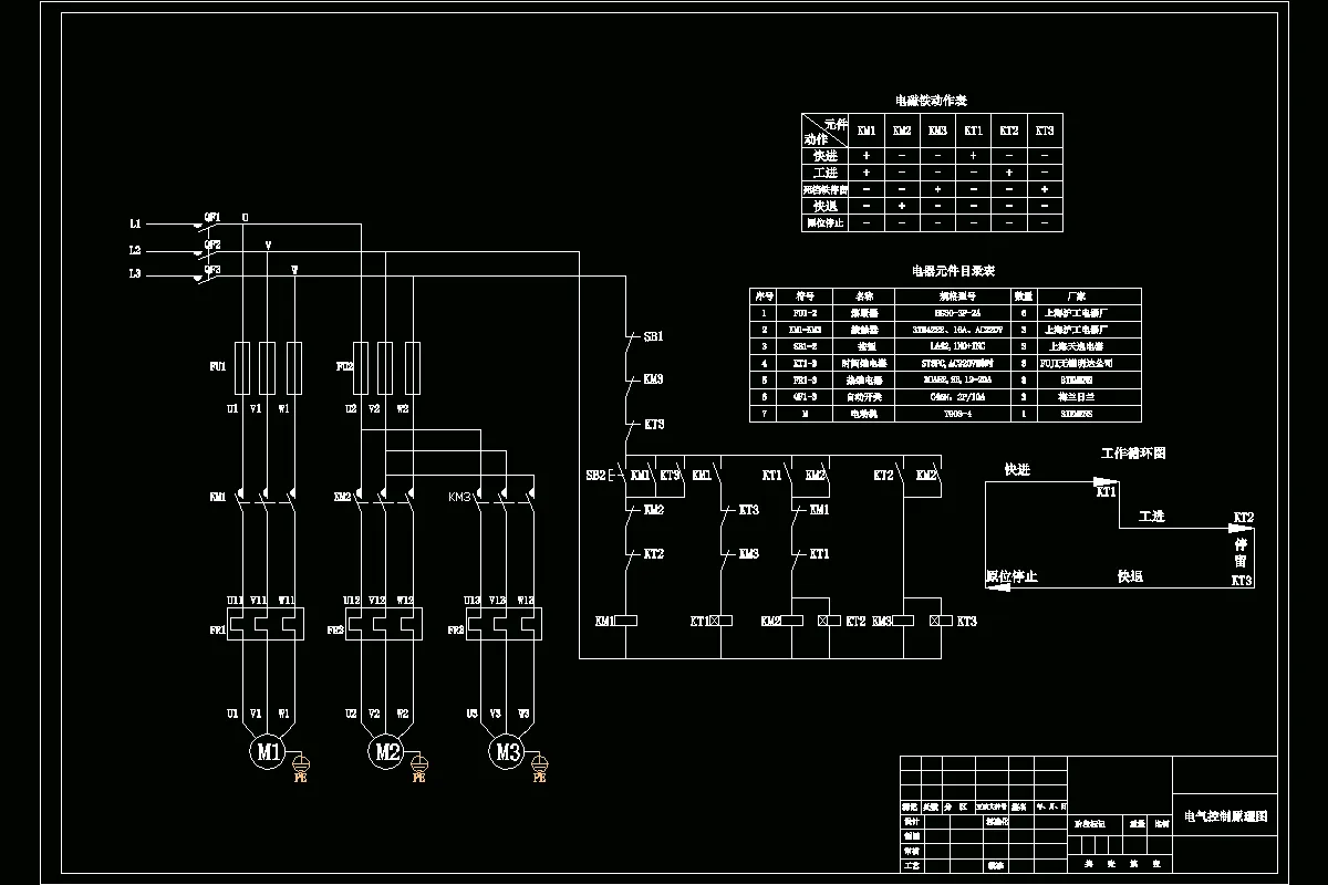 电气控制原理图