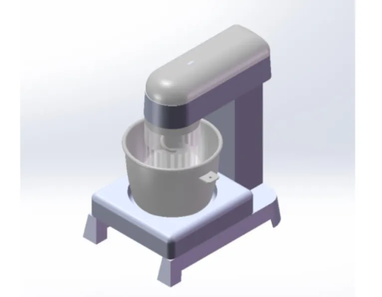 JJ5058-基于51单片机控制的揉面机设计【含SW三维图】