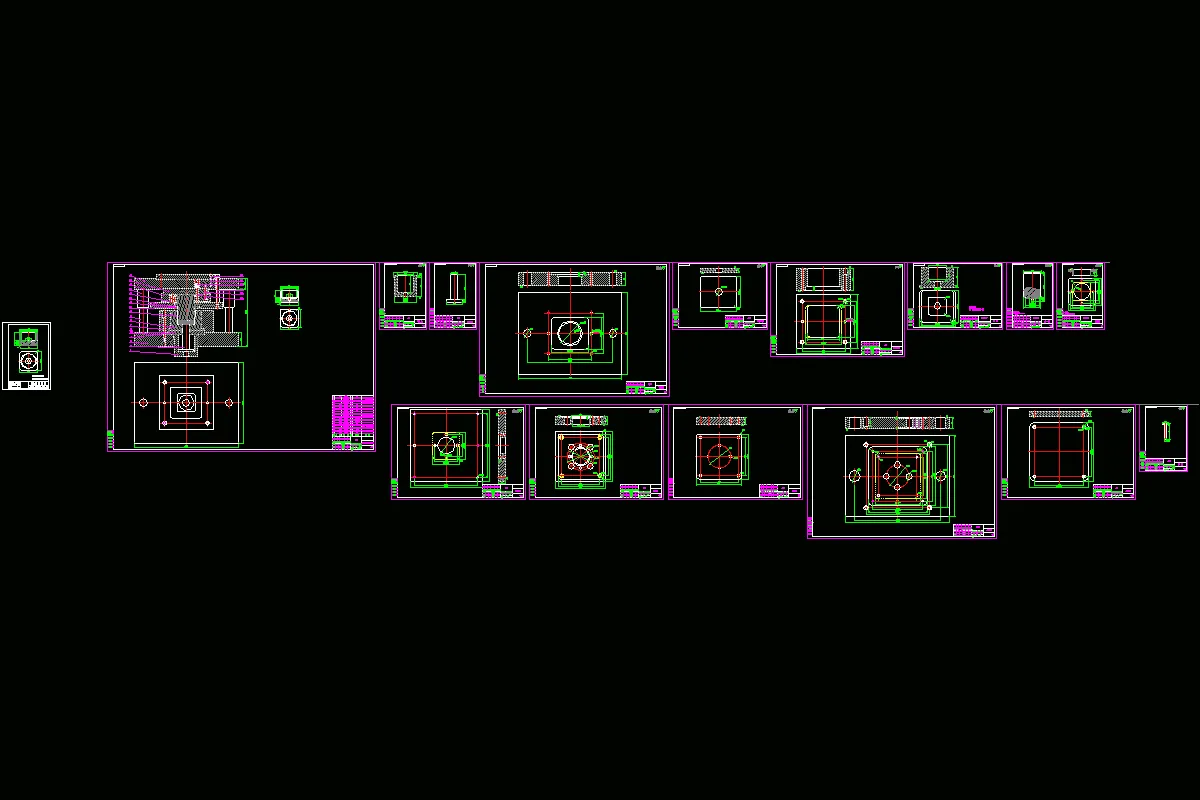 全部CAD图纸 16张