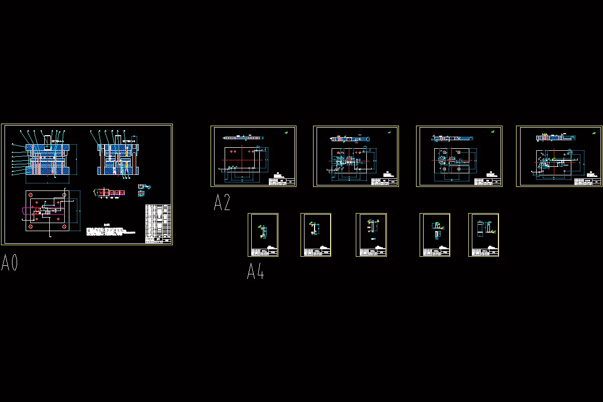 全部CAD图纸 10张