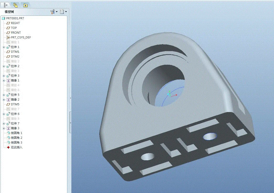 JJ5210-锥形轴座注射模具设计【含Proe三维图】
