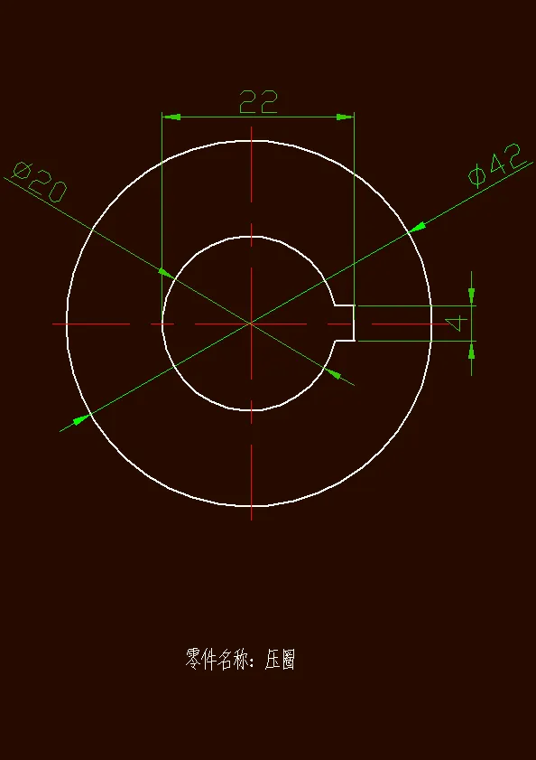 JJ4276-压圈冲压复合模具设计