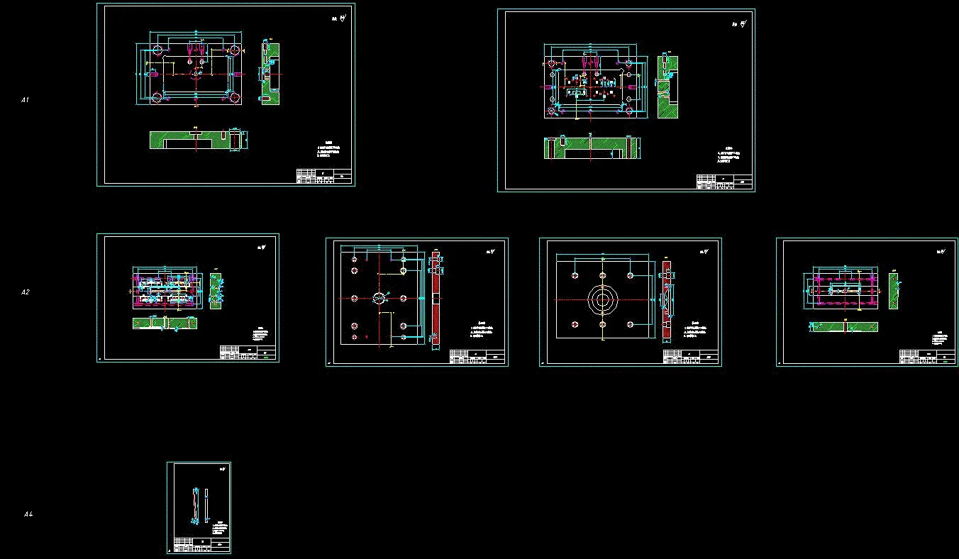 模具零件图 7张