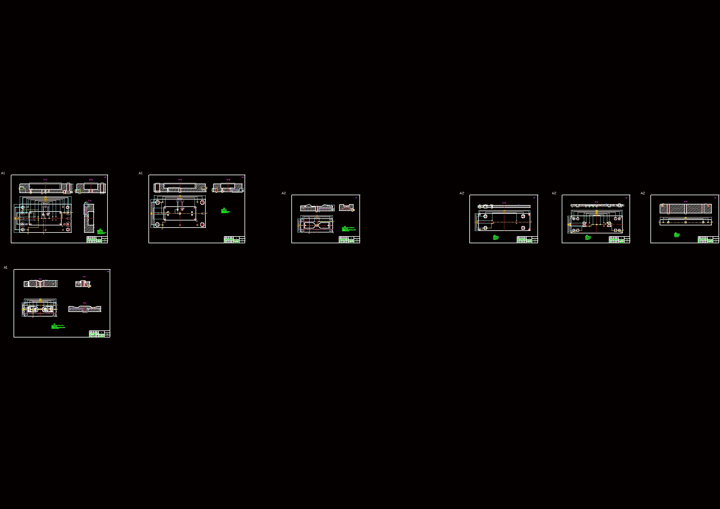 模具零件图 7张
