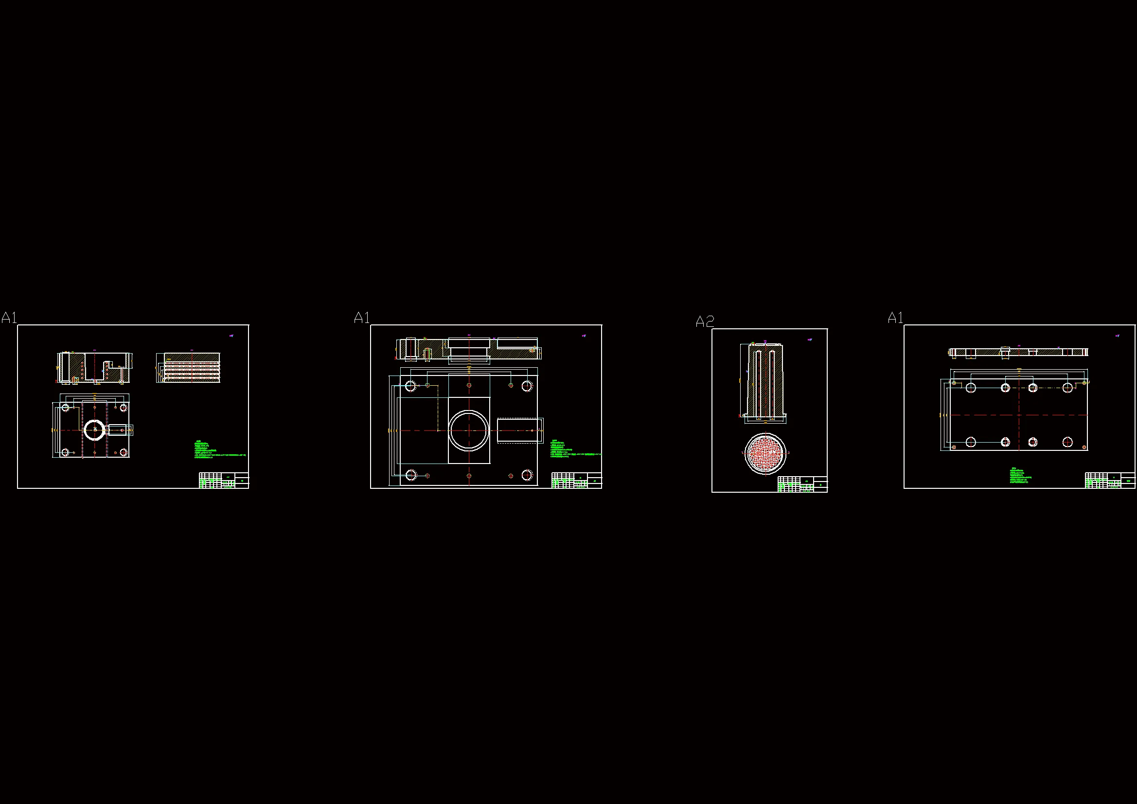 模具零件图 4张
