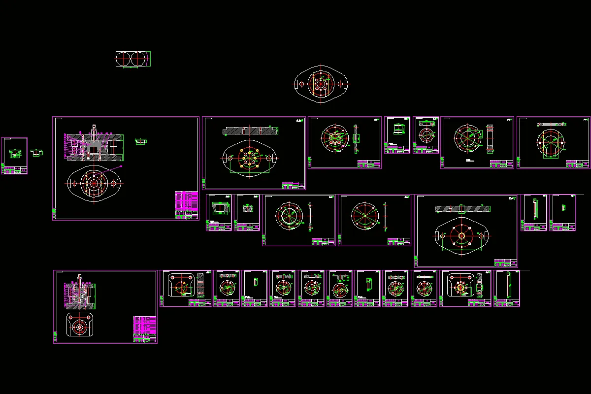 全部CAD图纸 28张