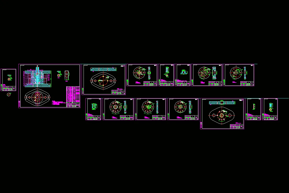 全部CAD图纸 15张