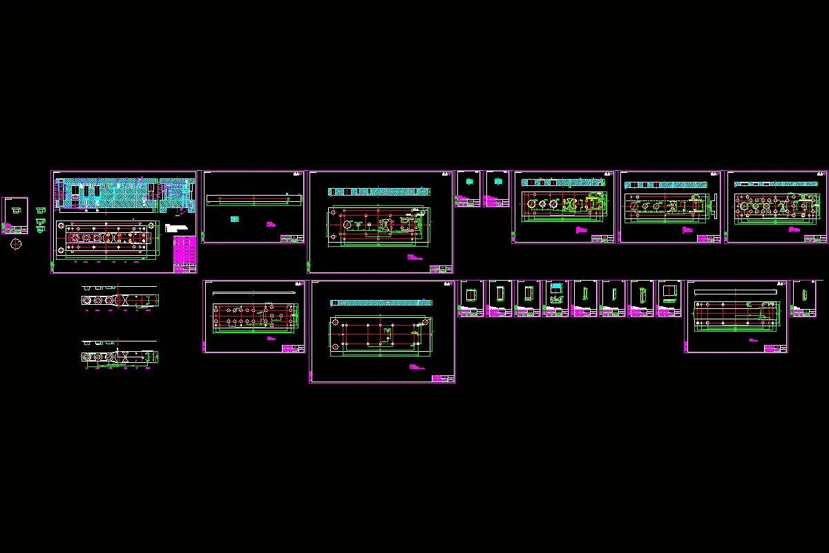 全部CAD图纸 21张