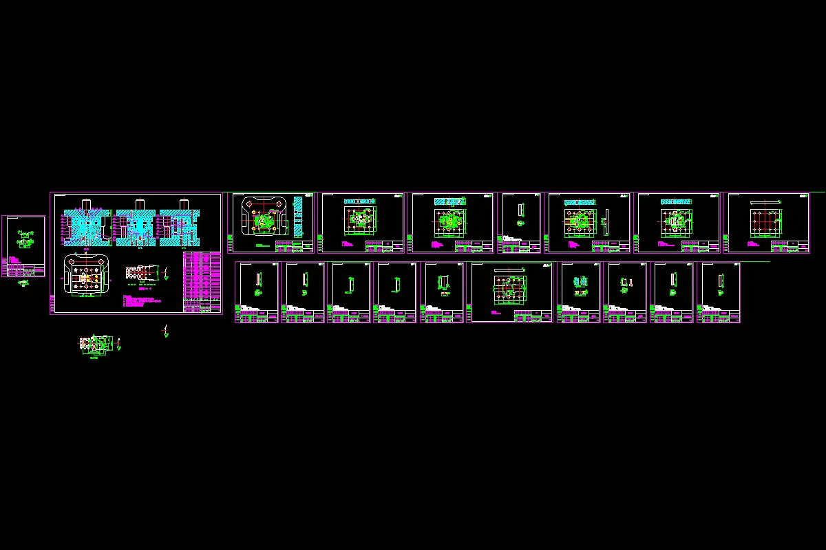 全部CAD图纸 21张