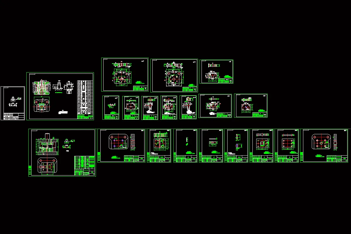 全部CAD图纸 21张
