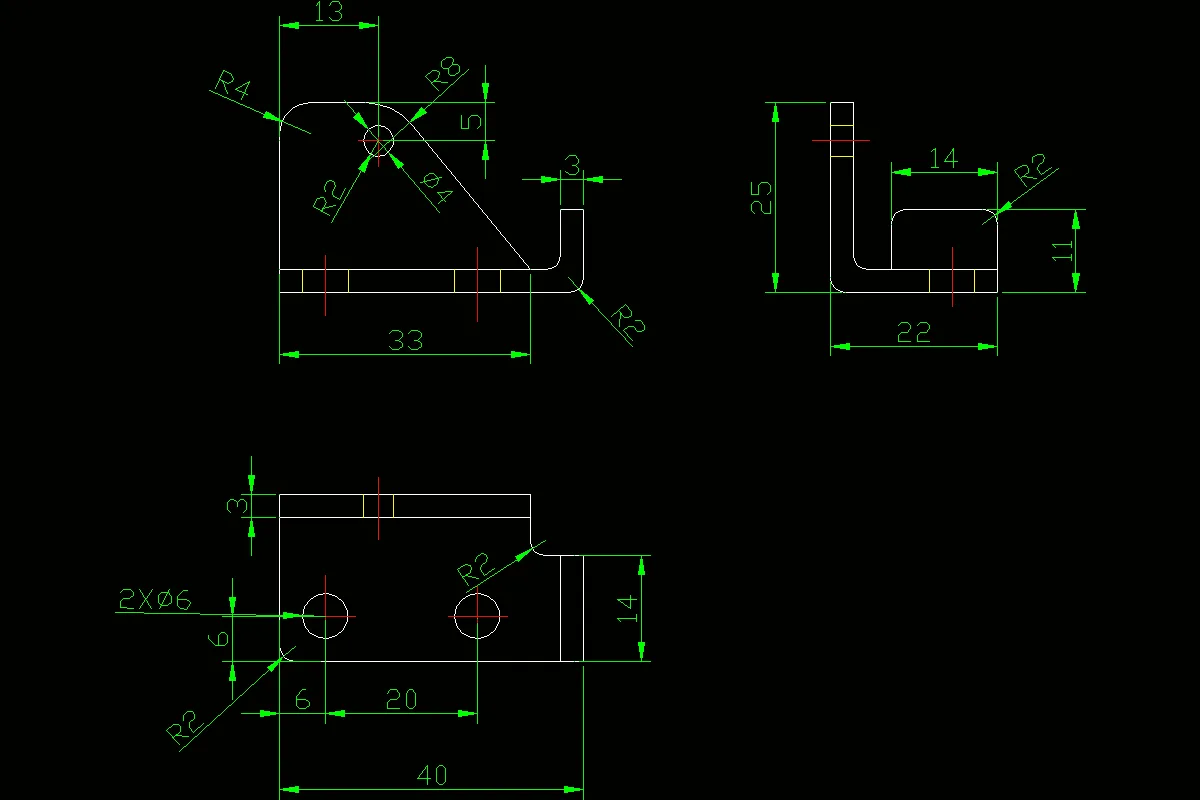 JJ4334-CM-461夹具底座冲压模具设计-2套模具