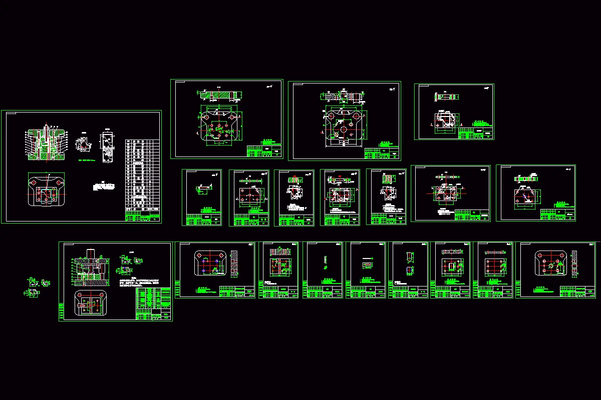 全部CAD图纸 20张