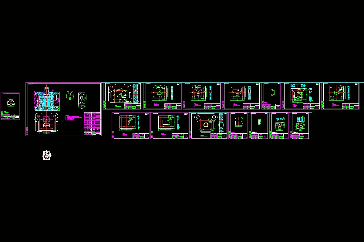全部CAD图纸 17张
