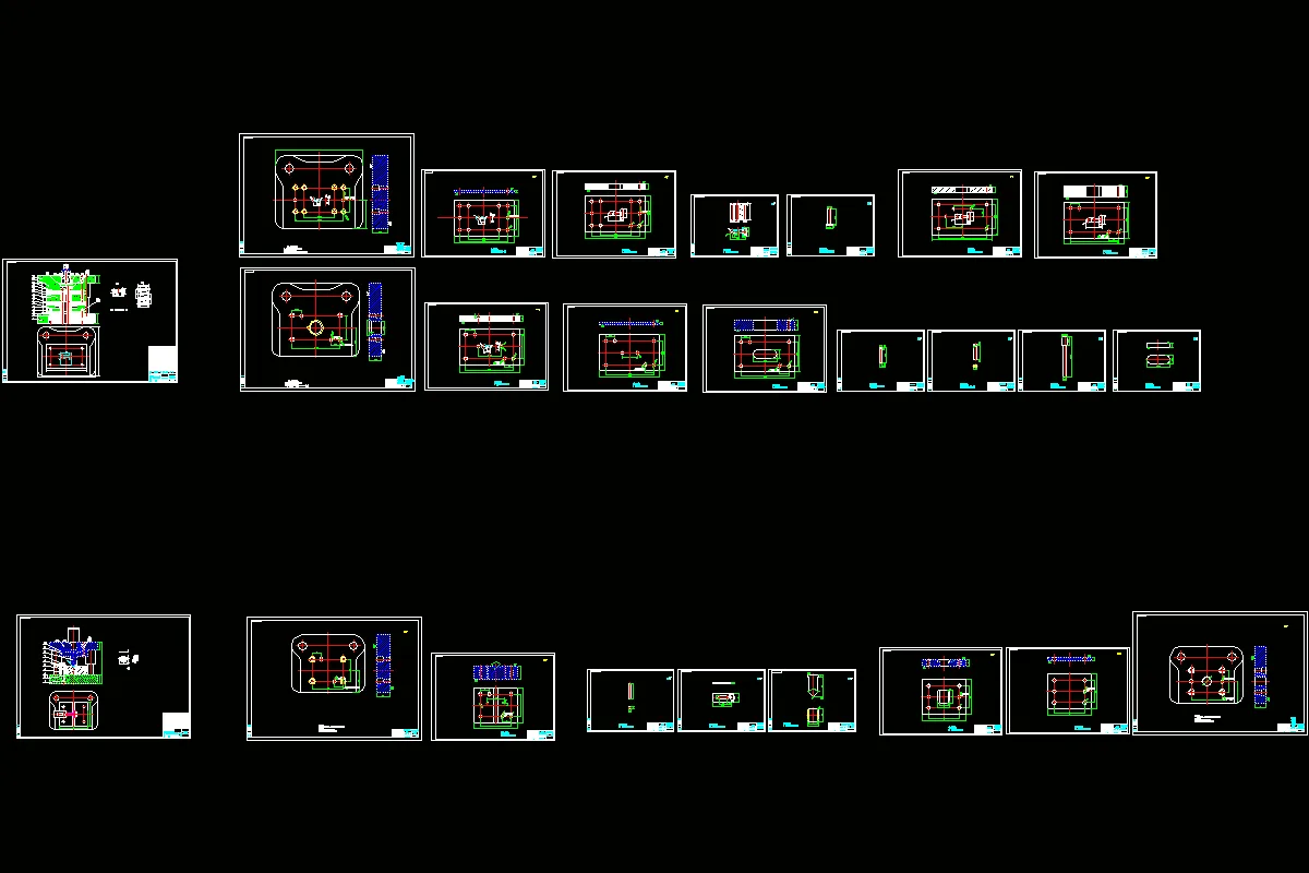 全部CAD图纸 25张