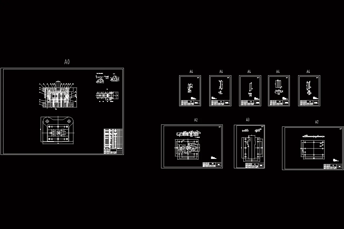 全部CAD图纸 9张