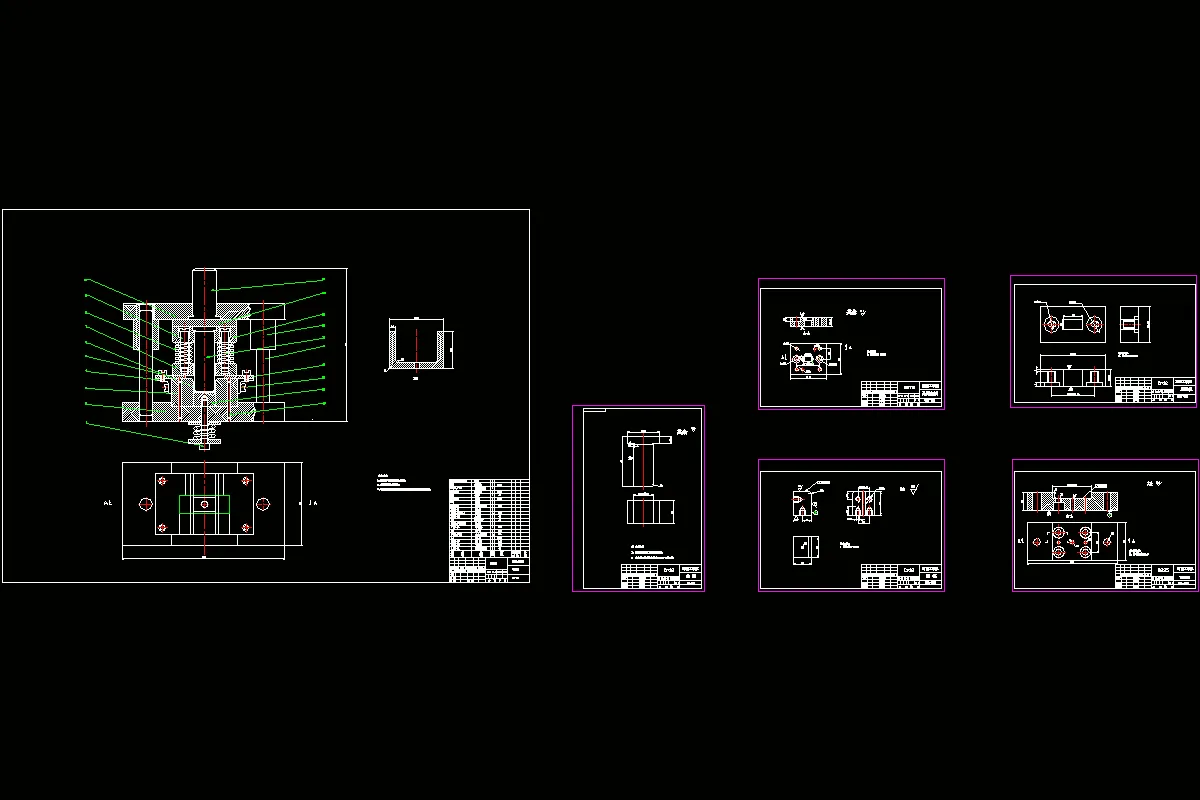 全部CAD图纸 6张