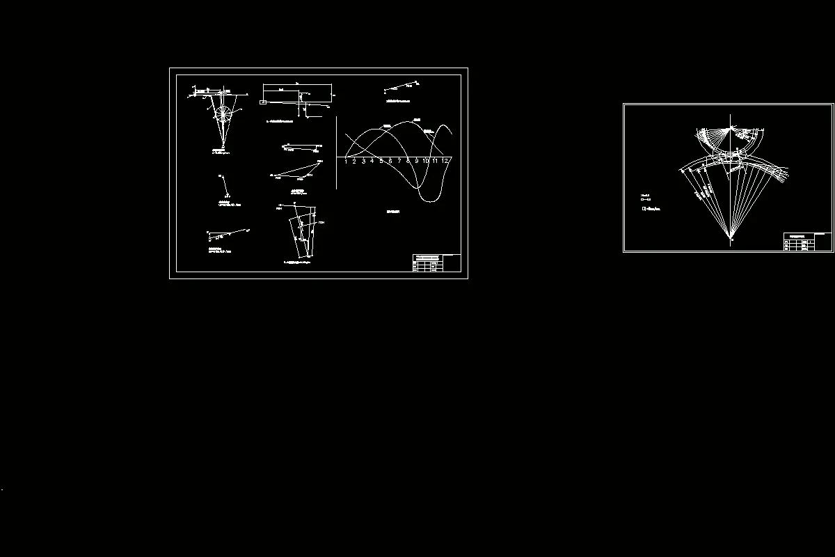 JJ7394-机械原理课程设计-牛头刨床运动方案二位置1