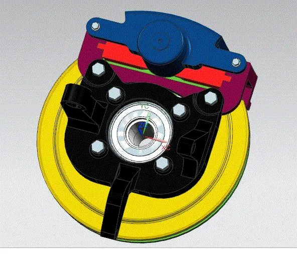 Z1548-高性能赛车盘式制动器结构设计与计算分析【含UG三维图】