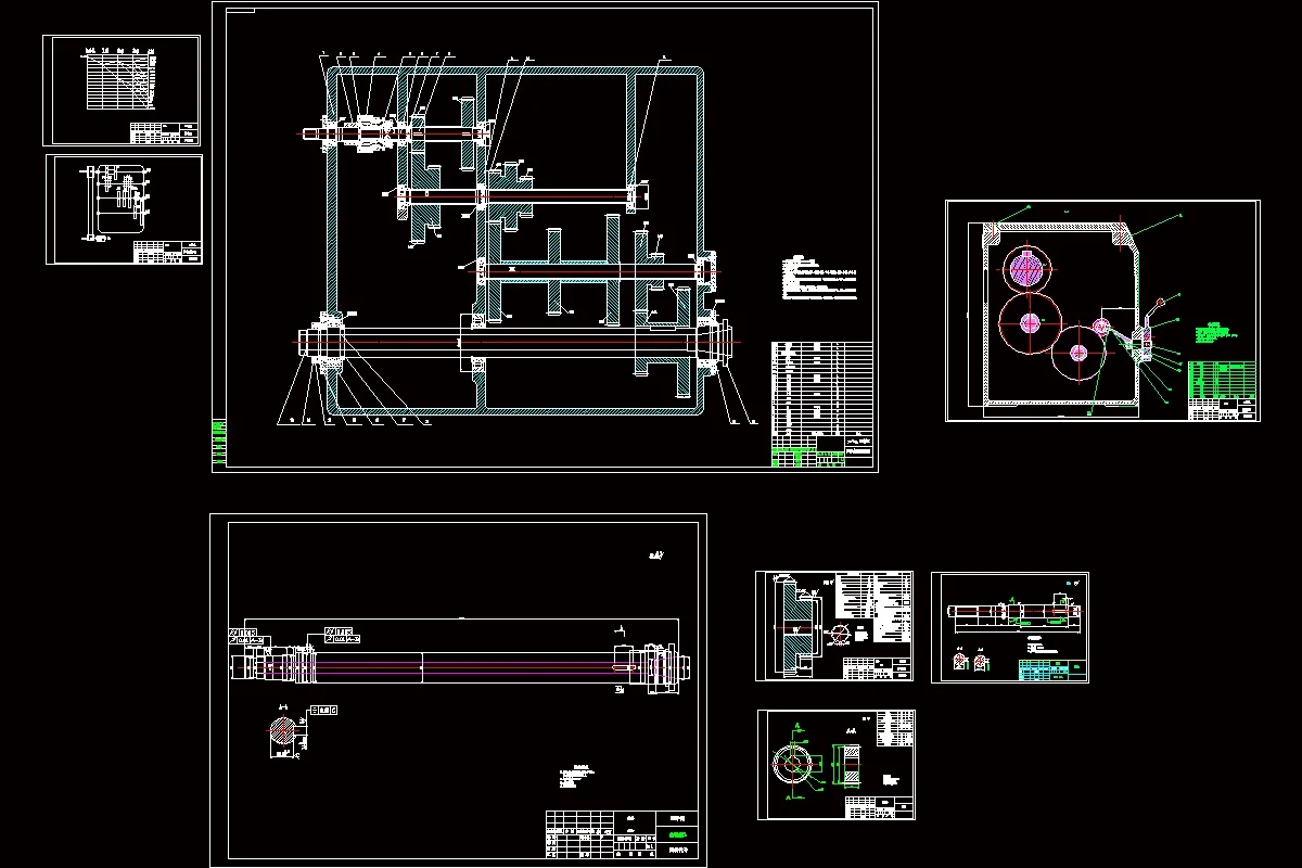 全部CAD图纸 8张