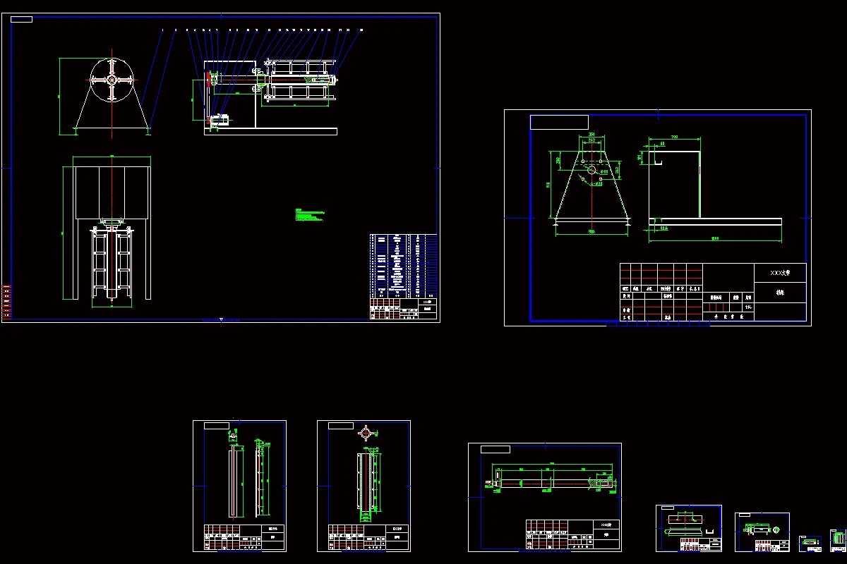全部CAD图纸 9张
