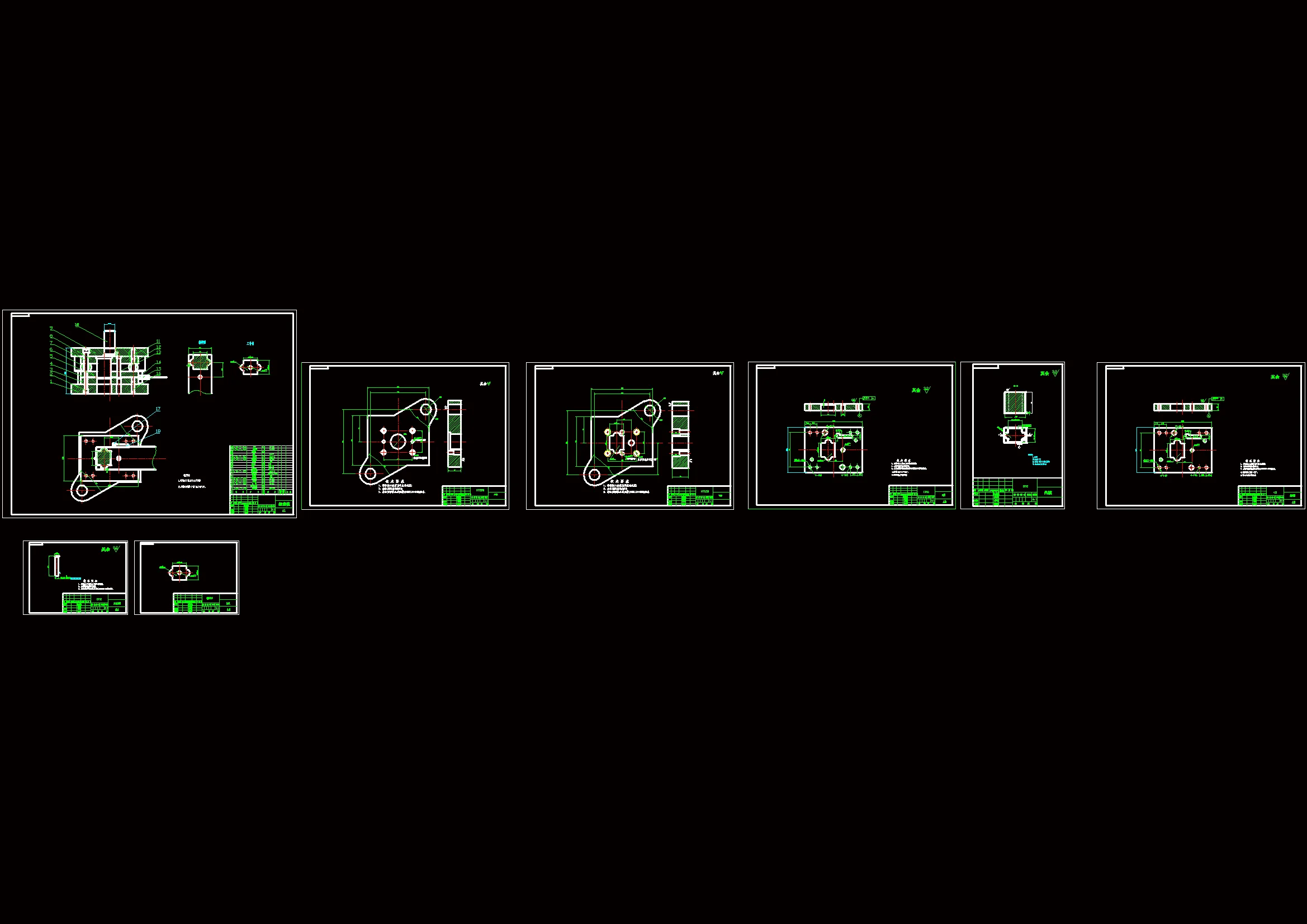 全部CAD图纸 8张