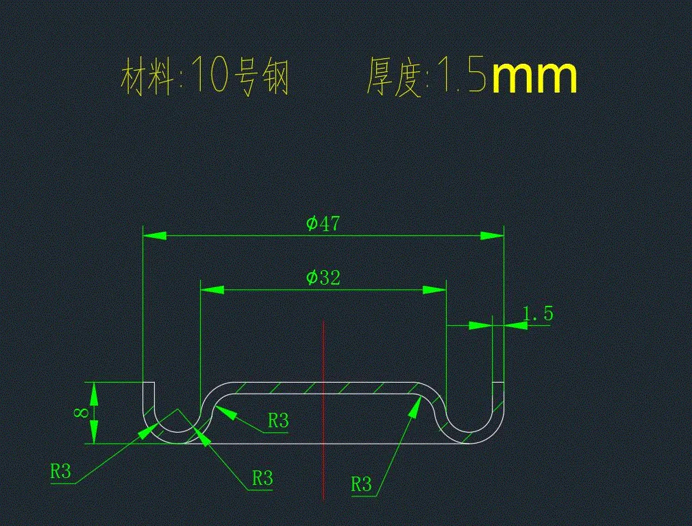 JJ5707-开关按钮拉伸模具设计-长47