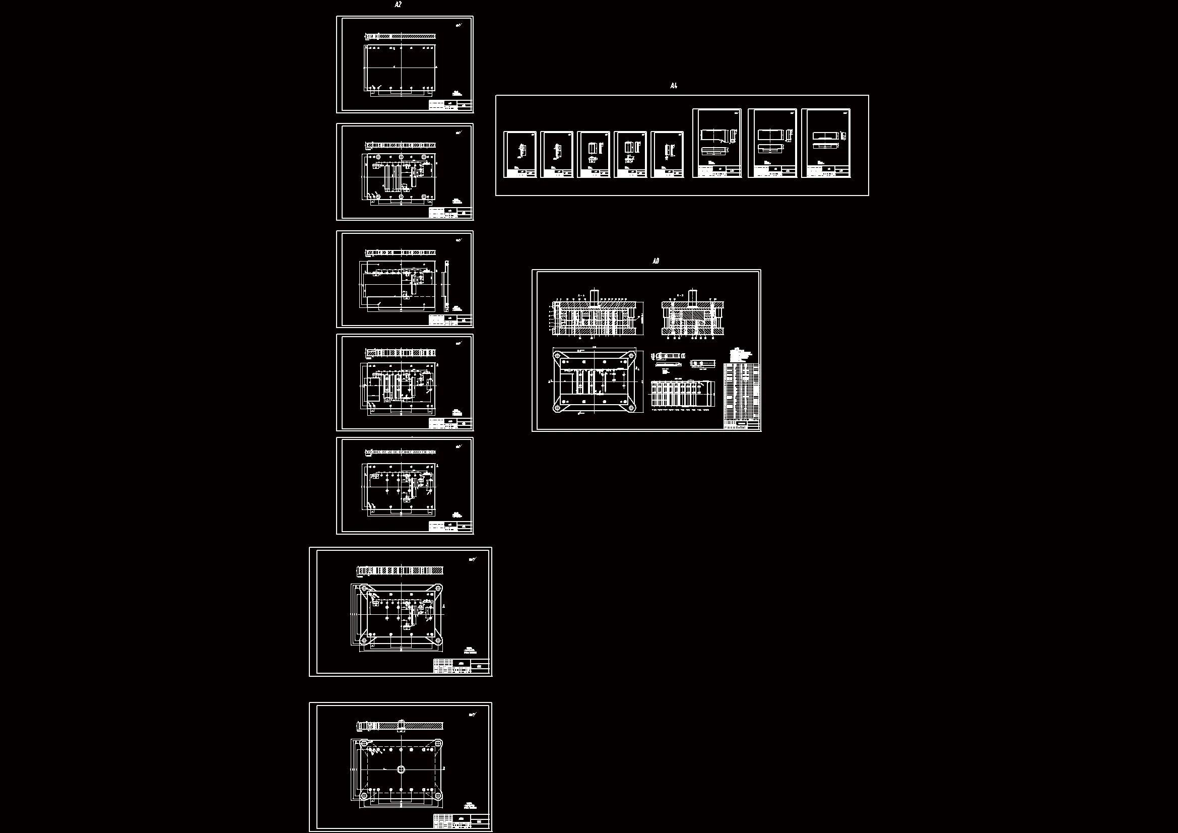 全部CAD图纸 16张