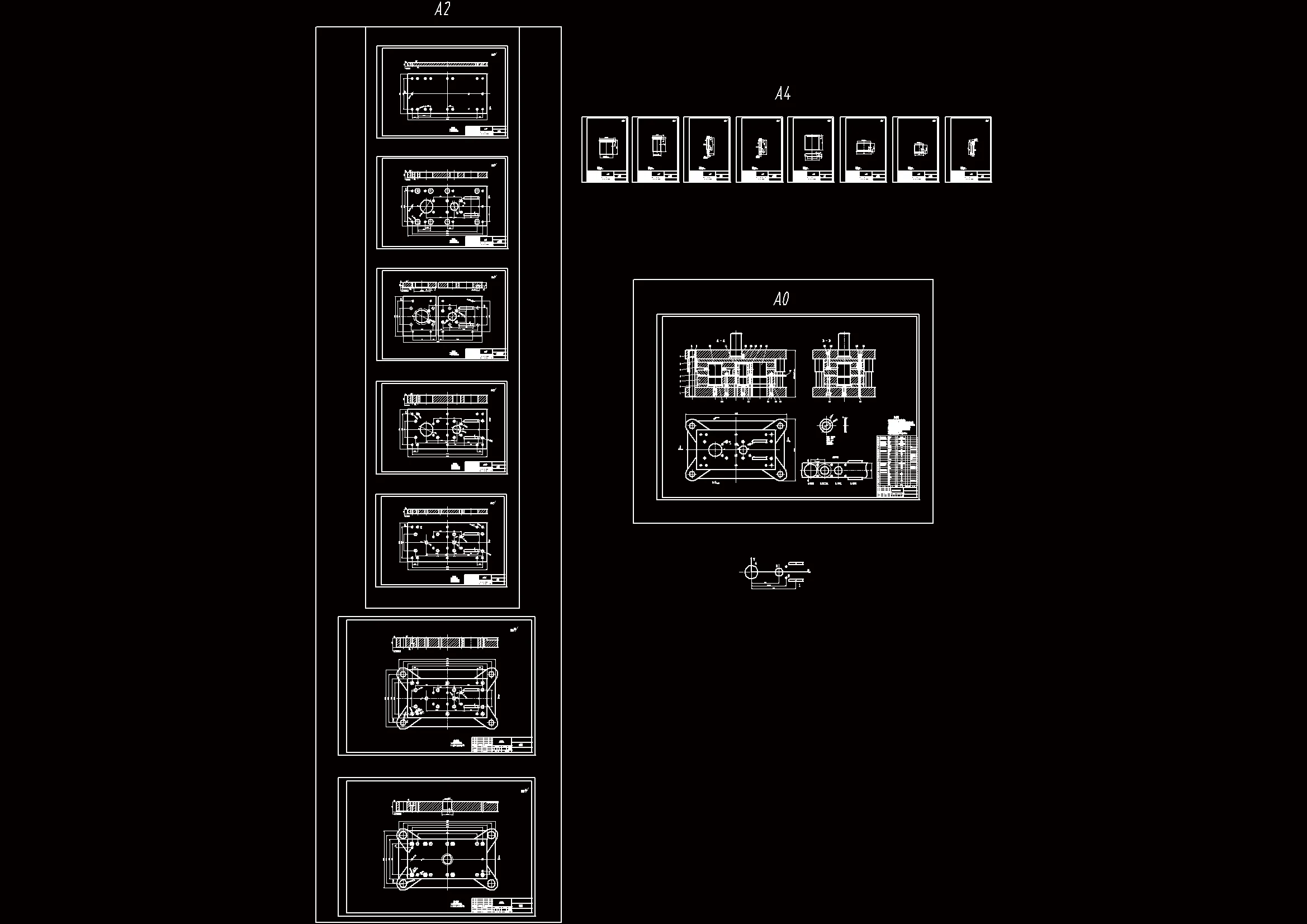 全部CAD图纸 16张