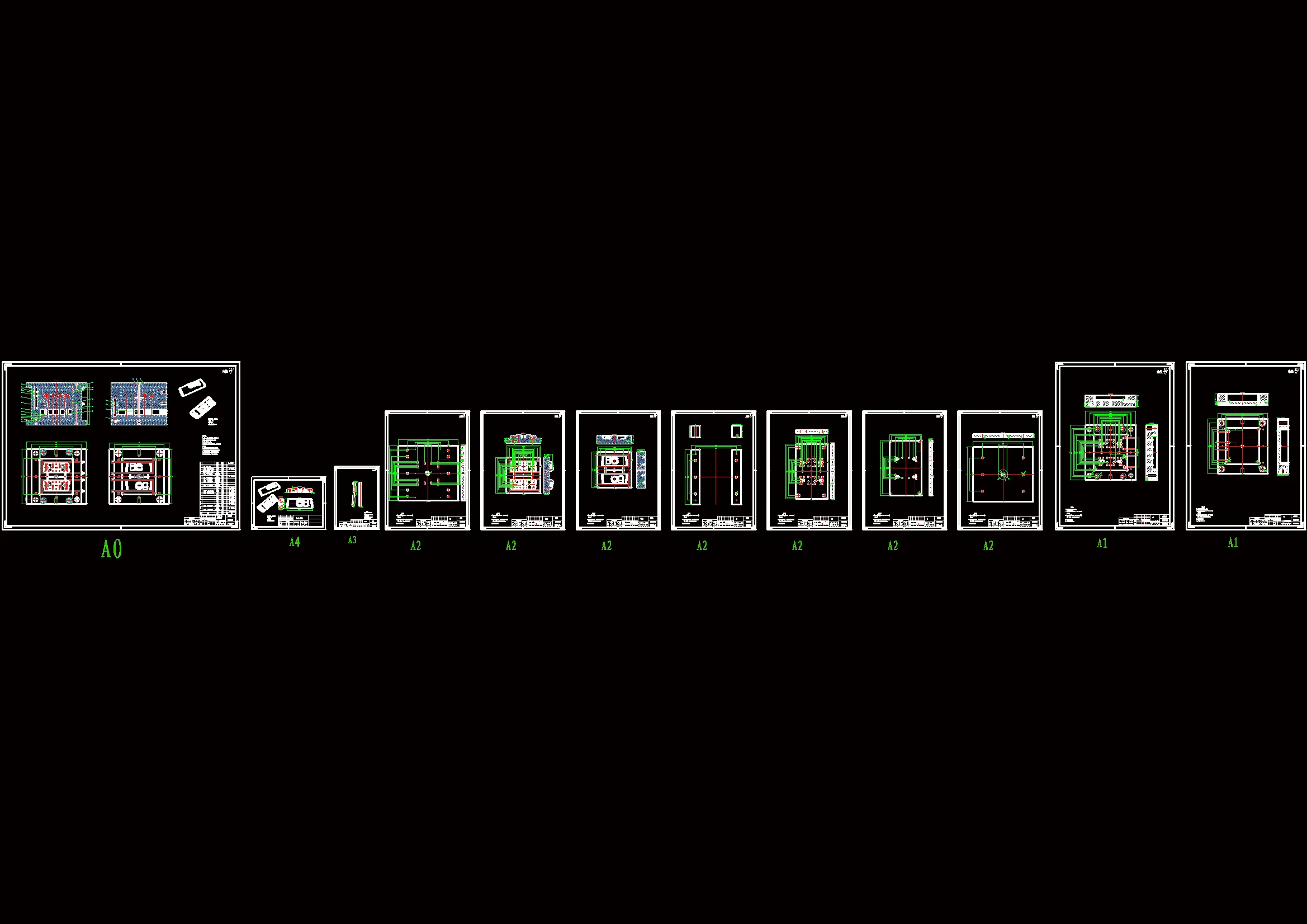 全部CAD图纸 12张