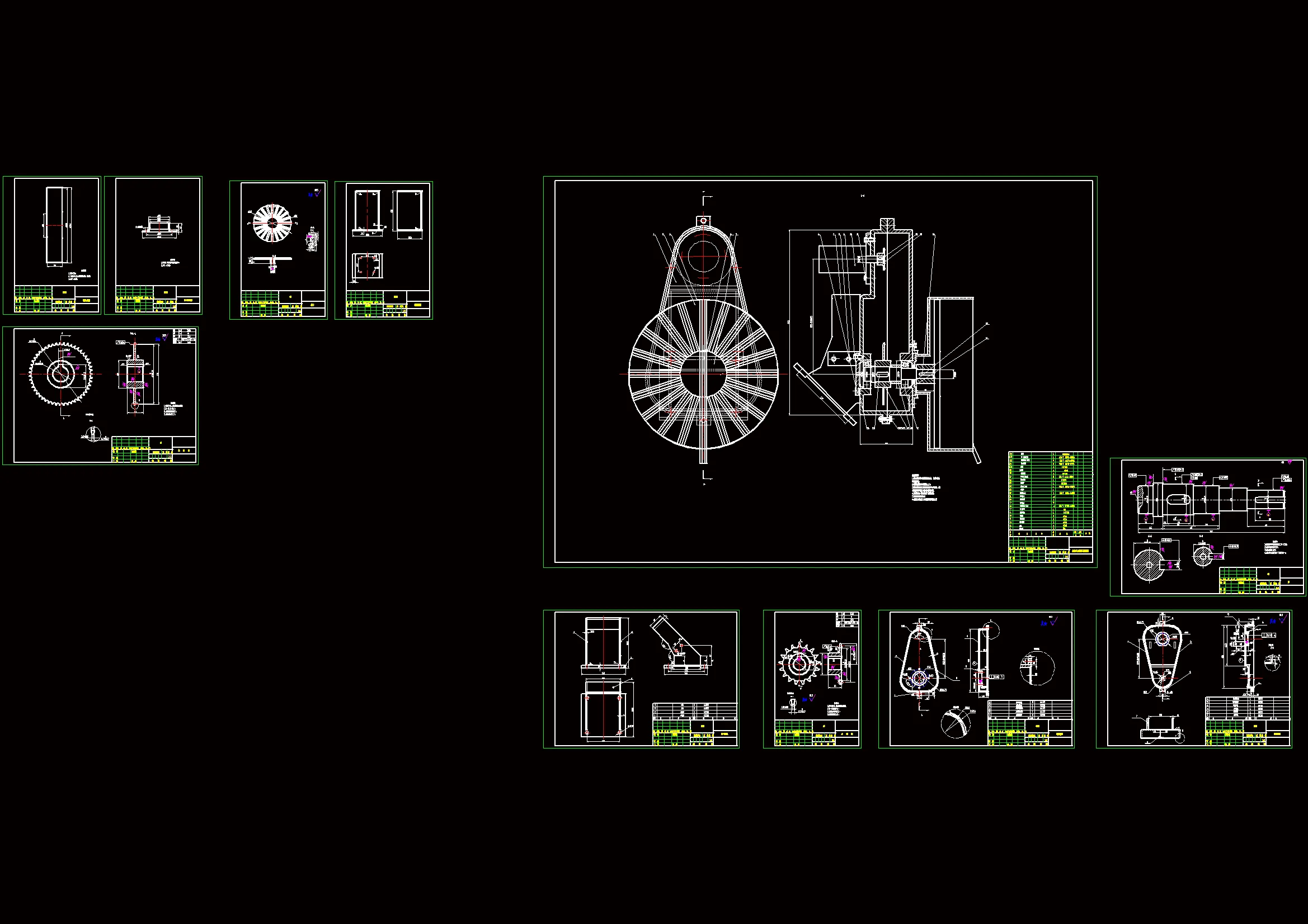 全部CAD图纸 11张