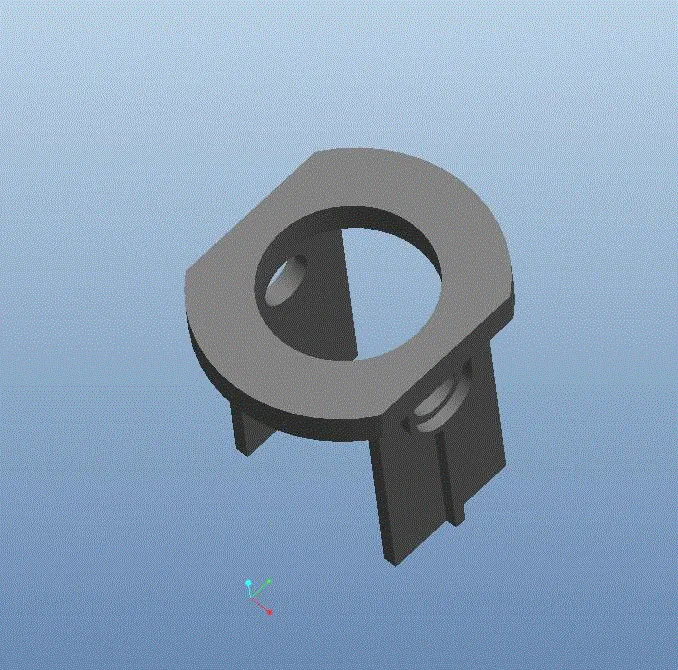 JJ6084-望远镜棱镜架注塑模具设计【含Proe三维图】