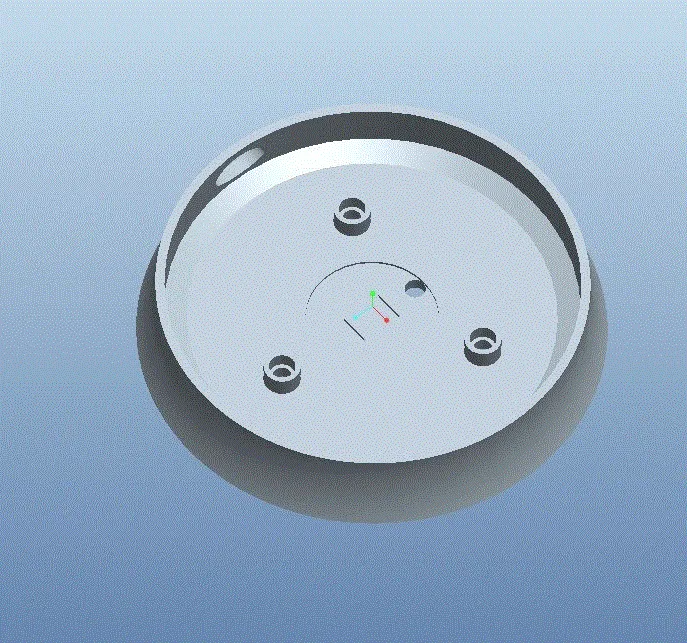 JJ6144-电水壶底座塑料模具设计【含Proe三维图】