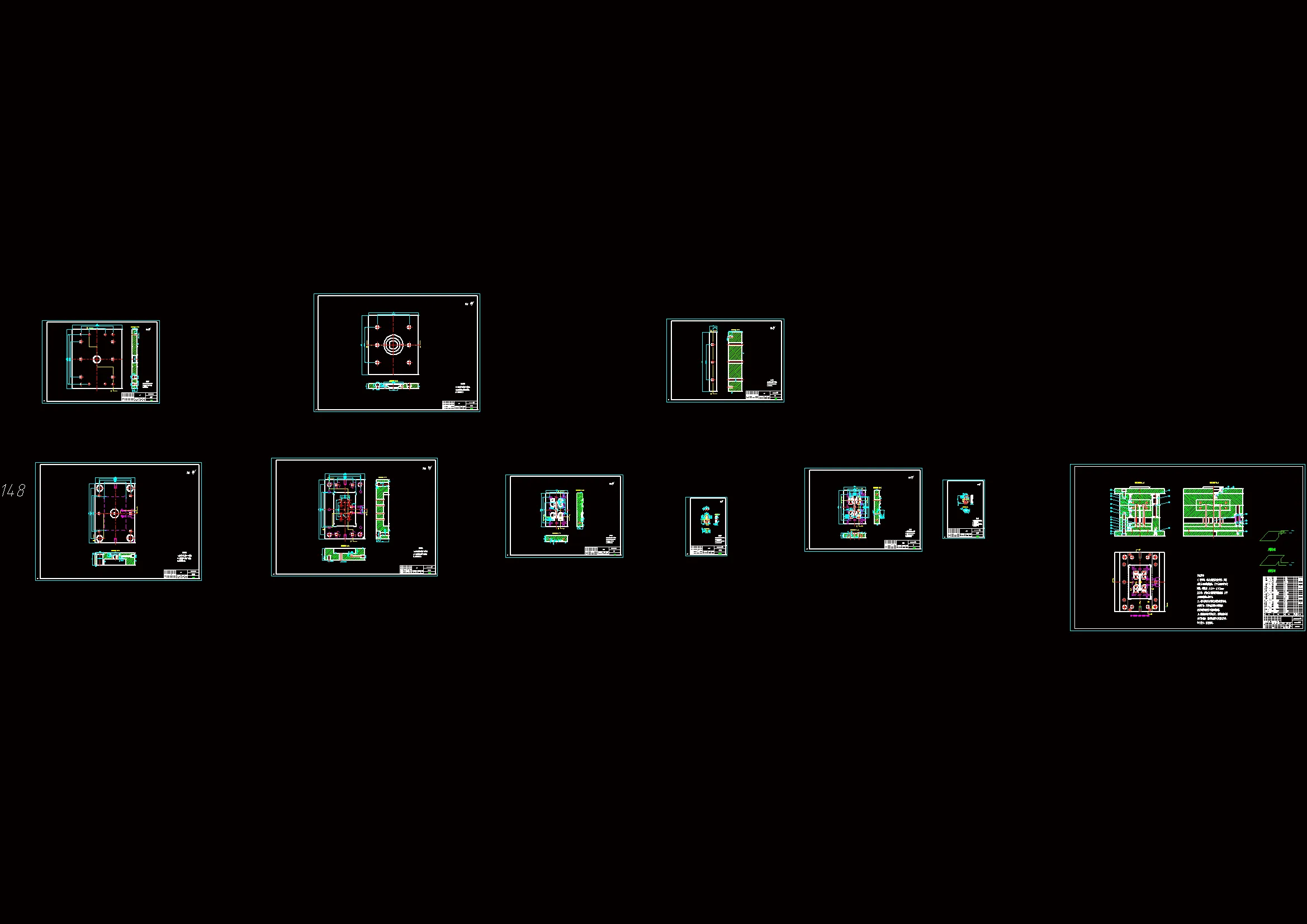 全部CAD图纸 10张