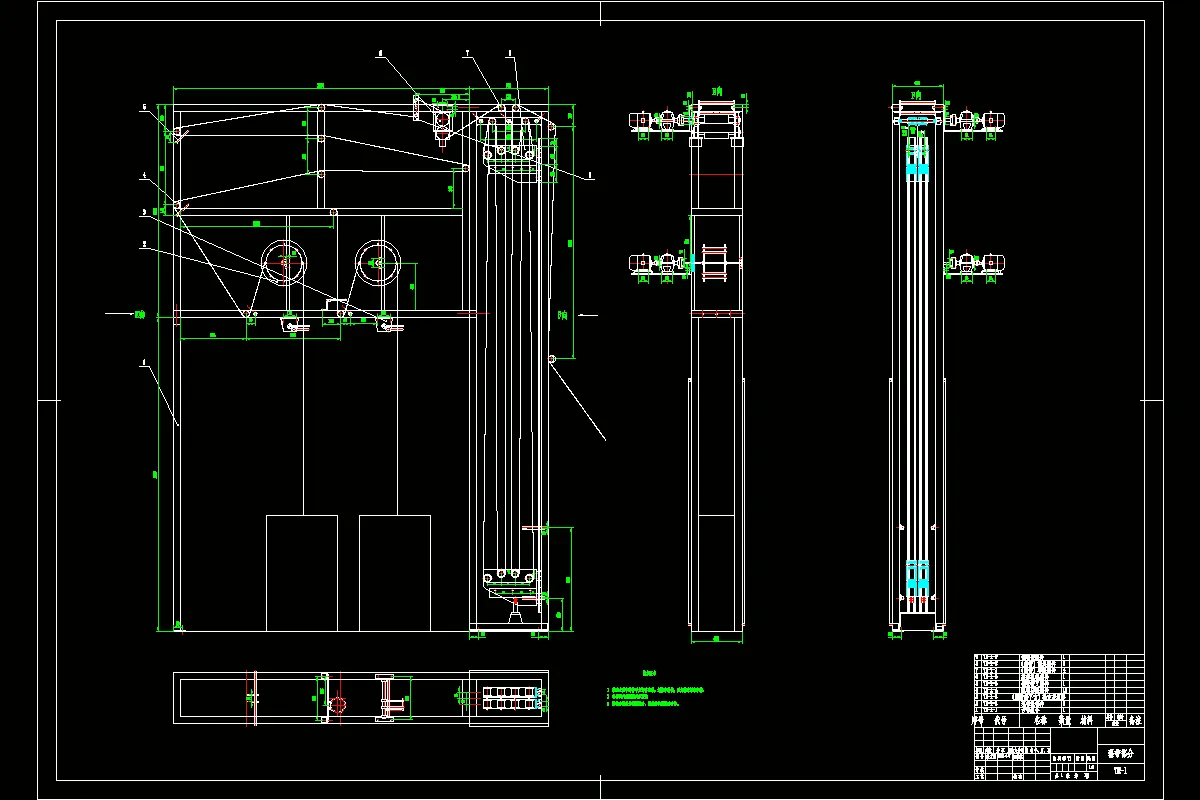 JJ6235-安全带轧染整形生产线的设计