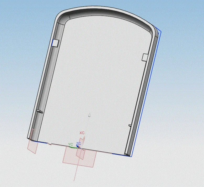 JJ6292-手机底盖注塑模设计-手机后盖【含UG三维图】