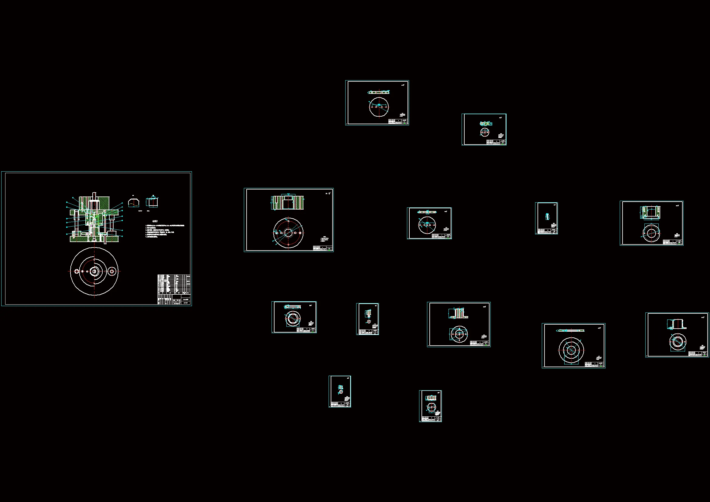 全部CAD图纸 14张