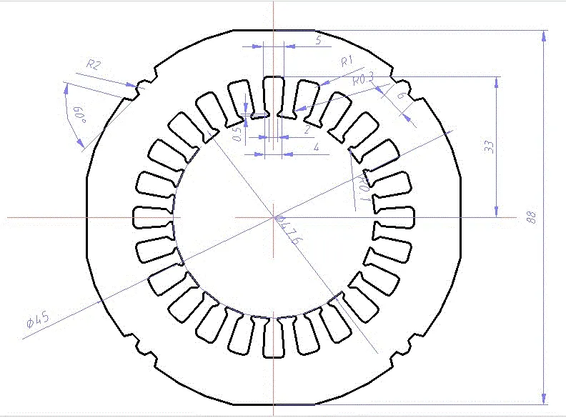 JJ6399-定子片级进模设计