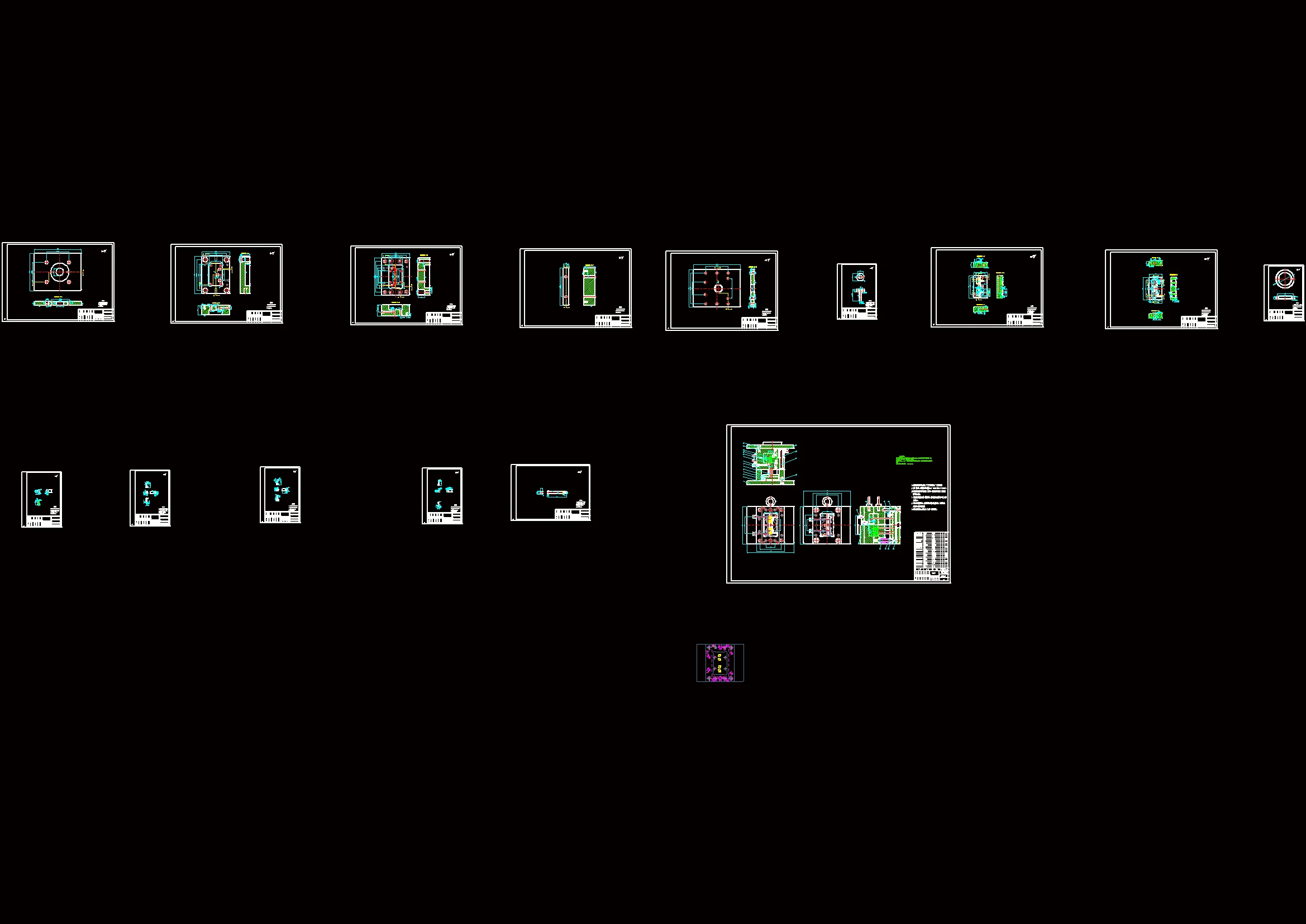 全部CAD图纸 15张