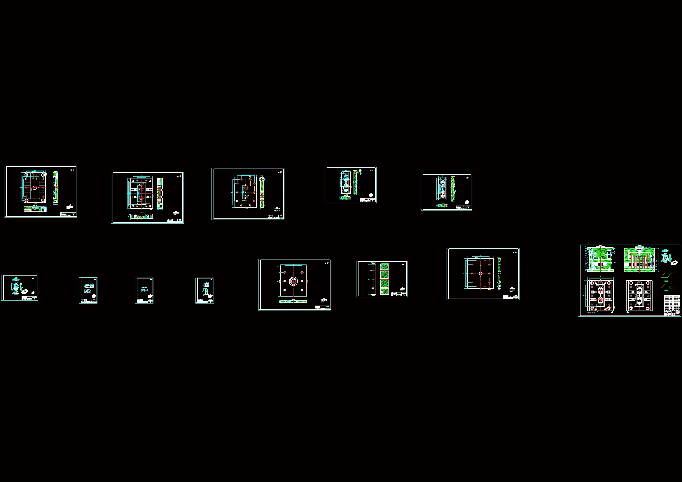 全部CAD图纸 13张