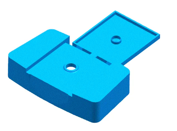 JJ6597-清扬洗发露连体瓶盖模具设计【含UG三维图】