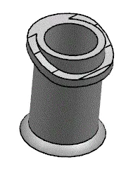 JJ6643-料理机旋转铰刀刀架注塑模具设计【含UG三维图】