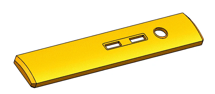 JJ6645-录音笔上盖注塑模具设计【含UG三维图】
