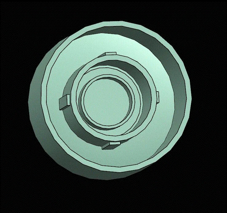 JJ5383-瓶盖注塑模具设计【含UG三维图】